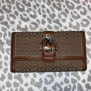 Vintage coach wallet